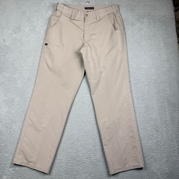 5.11 Tactical Other - 5.11 Tactical Ripstop Mens 34x32 Tan Pants‎ Fast Tac Cargo Work Utility